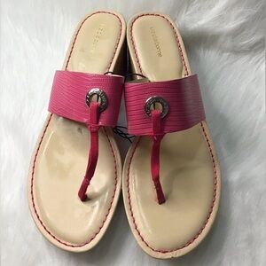 NWT, Liz Claiborne Lively Wedge Sandal. Size 10M